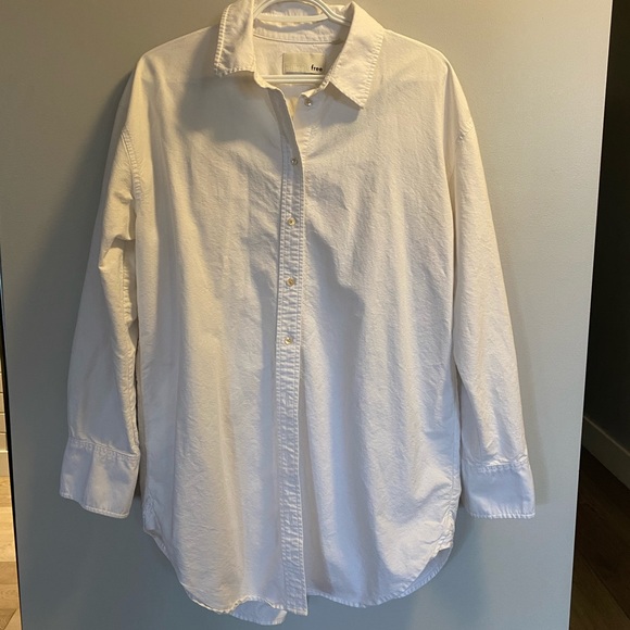 Wilfred Tops - Wilfred Free White Oversized Button Down